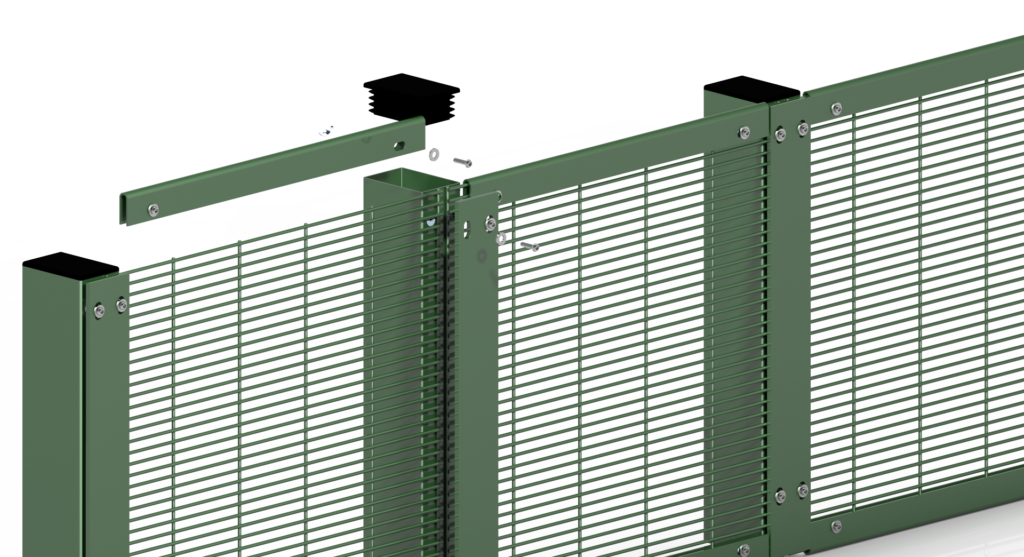 358F Wire Mesh Fence